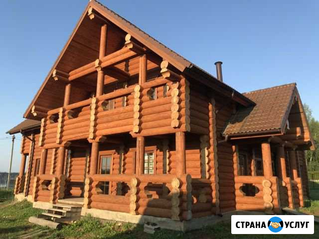 Шлифовка,конопатка,пропитка,покраска срубов Москва - изображение 1