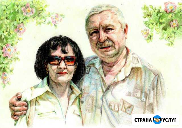 Портрет, шарж на заказ с фотографии Волжский Волгоградской области - изображение 1