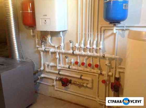Сборка отопления и сантехники Щекино