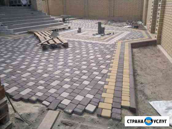 Укладка тротуарной плитки Таганрог
