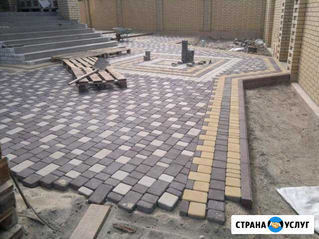 Укладка тротуарной плитки Таганрог - изображение 1