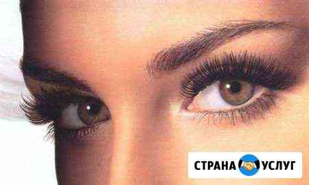Наращивание ресниц, объемы, стразы, цветные ресниц Барнаул