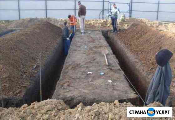 Услуги землекопов и разнорабочих. Земляные работы Пенза