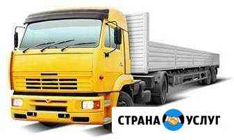 Перевозка грузов до 20-тонн / шаланда, борт 13,6 м Санкт-Петербург