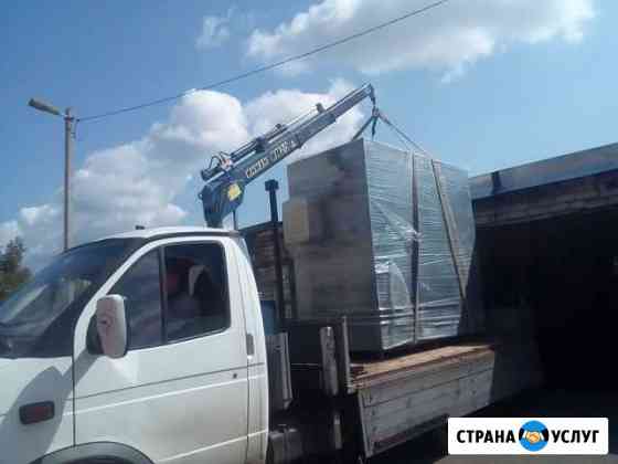 Манипулятор газель сам гружу Казань
