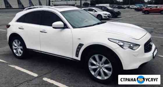 Аренда Infiniti FX с водителем Санкт-Петербург