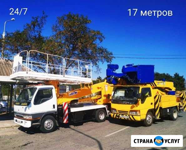 Аренда услуг Автовышек по 17метров Анапа - изображение 1