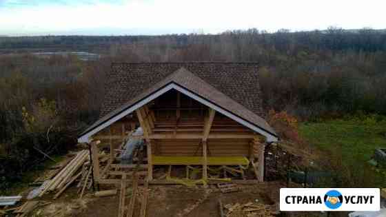 Срубы бань, домов.Кровля.Отделка.Сантех.Электрика Прибельский
