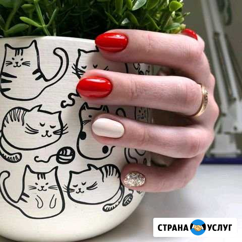 Гель-лак, наращивание, классический маникюр Мценск - изображение 1