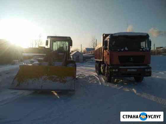 Услуги самосвала и погрузчика Нижневартовск