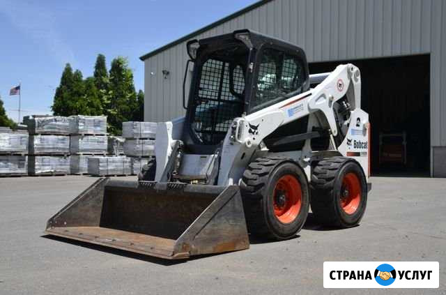 Аренда мини-погрузчика BobCat Бобкет Бобкэт Москва - изображение 1