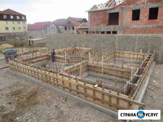 Строительство, бетонные работы Махачкала