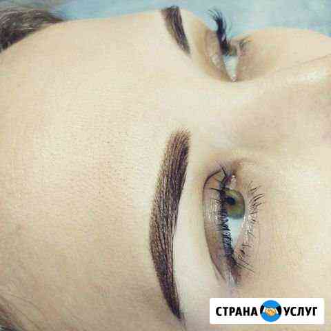 Перманентный макияж в технике напыление Альметьевск