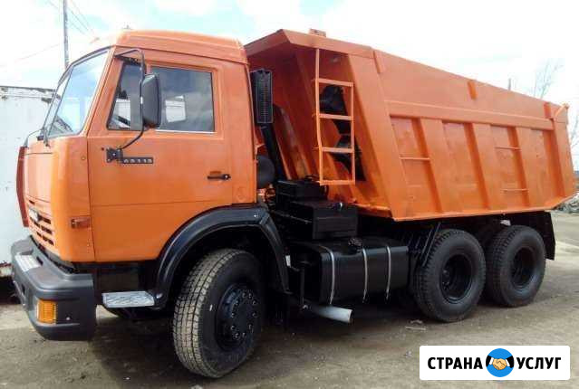 Услуги самосвалов камаз 15 тонн Вологда - изображение 1