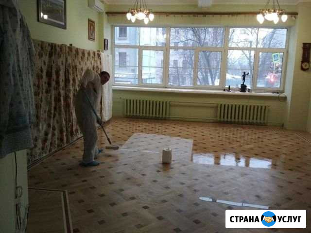 Циклевка паркета. Шлифовка деревянного пола Мытищи - изображение 1