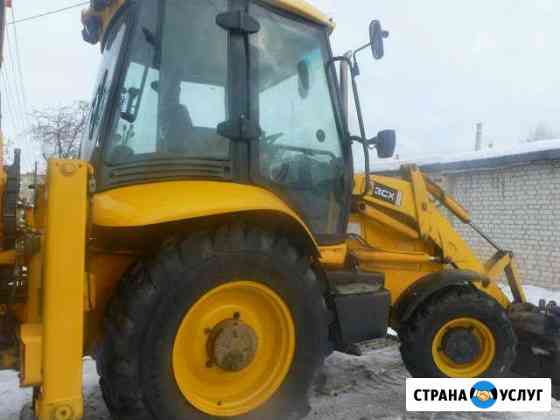 Услуги экскаватора-погрузчика JCB Тамбов