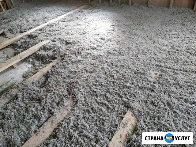 Утепление домов эковатой мансарды под ключ Муром - изображение 1