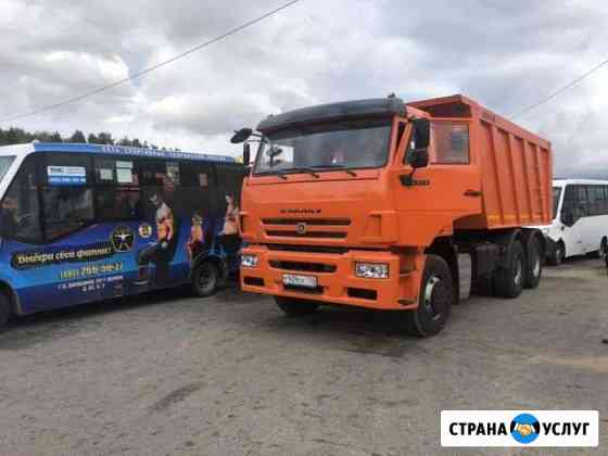 Перевозки песка, вывоз грунта, вывоз снега, самосв Коммунарка