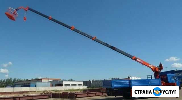 Автовышка, манипулятор 7т Сафоново - изображение 1
