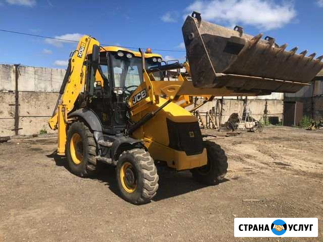 Аренда экскаватора погрузчика ямобура гидромолота Уфа - изображение 1