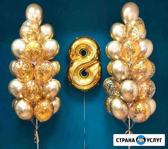 Воздушные и гелиевые шары на День Рождения Краснодар