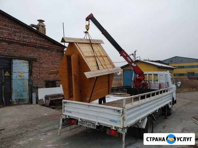 Услуги Грузовик с краном, кран-борт Иркутск - изображение 1