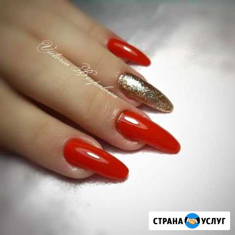 Наращивание,укрепление гелем ногтей Таганрог - изображение 1