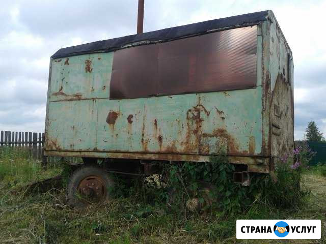 Сдам в аренду бытовку на колесах Лух - изображение 1
