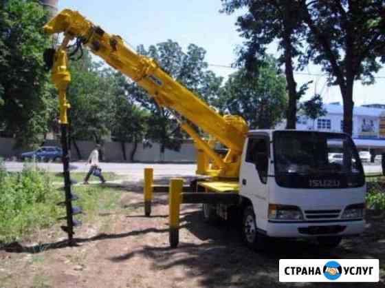 Услуги и аренда ямобура Краснодар