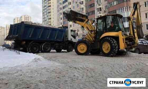 Уборка вывоз и утилизация снега Казань