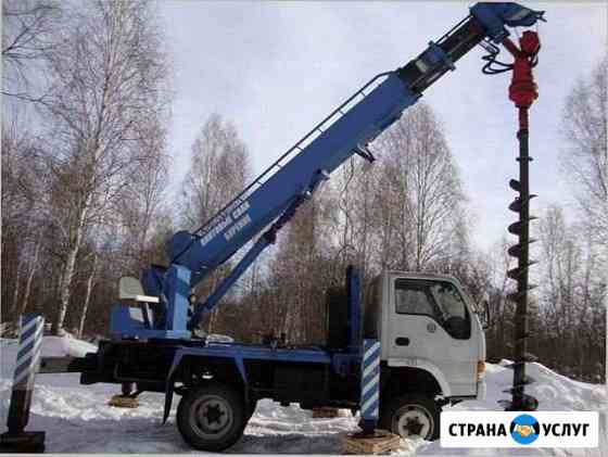 Ямобур столбы Сваи ямы Челябинск