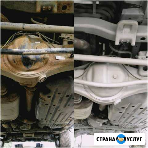 Пескоструйная очистка днища,рамы авто. Антикор Москва - изображение 1