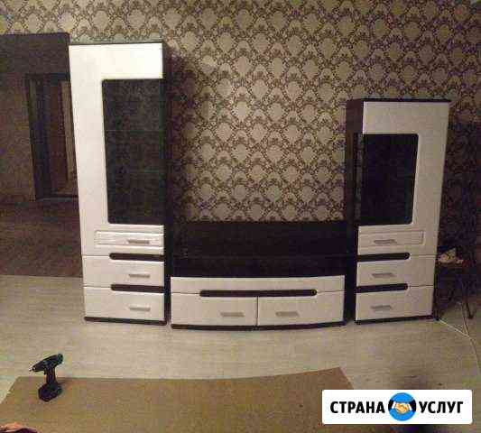Сборка установка корпусной мебели Пласт