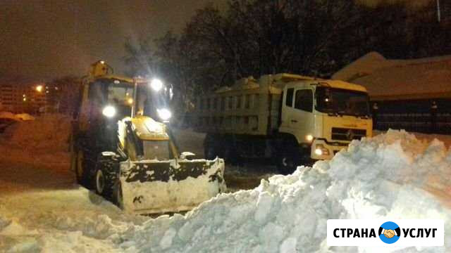 Уборка снега, Экскаватор погрузчик, Гидромолот Уфа - изображение 1