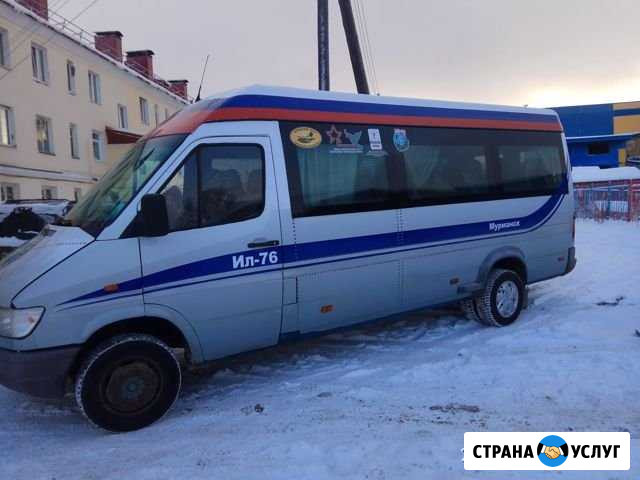 Пассажирские перевозки микроавтобус 16 мест Мурманск - изображение 1