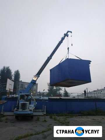 Услуги аренда кран автокран самоходный кран 21м 5т Сочи - изображение 1