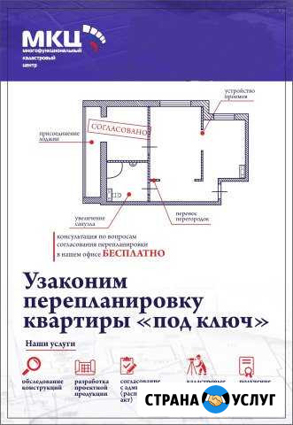 Перепланировки, проект, техпаспорт, техплан Омск - изображение 1