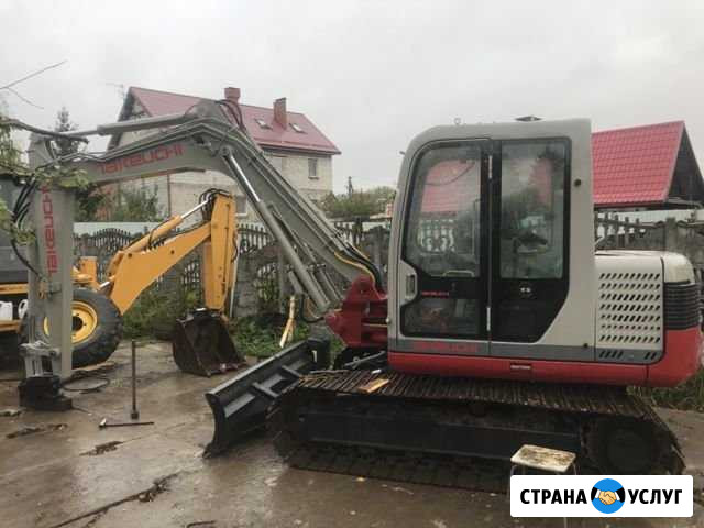 Услуги (аренда ) экскаватора 8 тонн Васильково - изображение 1