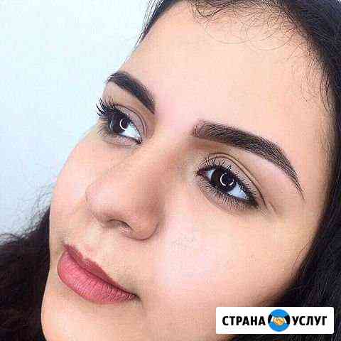 Коррекция формы бровей и окрашивание хной/краской Новокузнецк