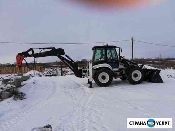 Эксковатр - Погрузчик Hidromek 102s, Гидромолот Иркутск