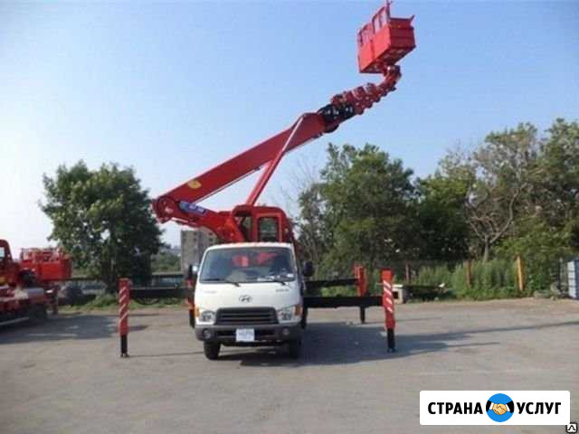 Услуги, аренда автовышки 21м Челябинск - изображение 1