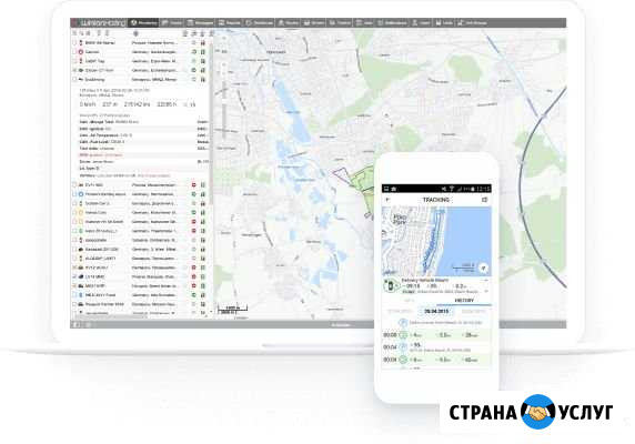 Установка Трекер Глонасс GPS + Датчик топлива Рязань - изображение 1