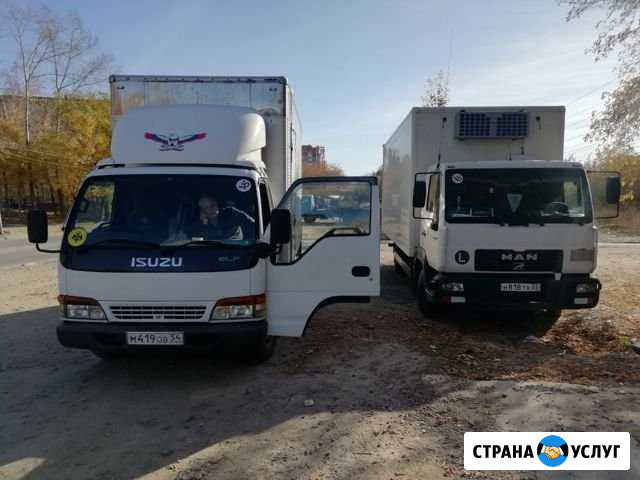 Грузоперевозки на 3х, 5ти, 7ми тоннике. Аппарель Новосибирск - изображение 1