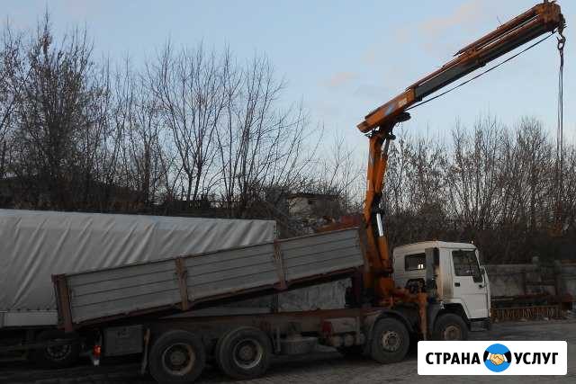 Услуги крана-манипулятора-самосвала, г/п 20т Брянск - изображение 1