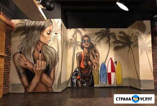 Роспись стен, граффити Сочи - изображение 1