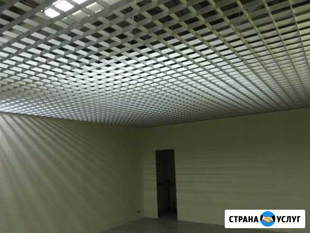 Устройство потолков :грильято,армстронг,реечные.Вн Новосибирск - изображение 1