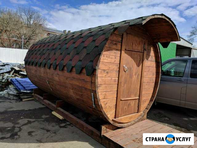 Баня-бочка под ключ от 2 метров Альметьевск - изображение 1