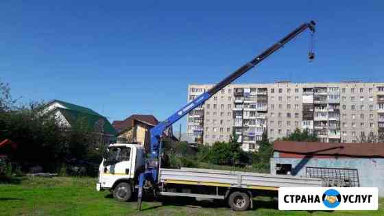 Самогруз, кран манипулятор с люлькой Бийск