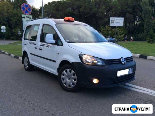 Аренда под такси VW Caddy дизель Автомат Сочи - изображение 1