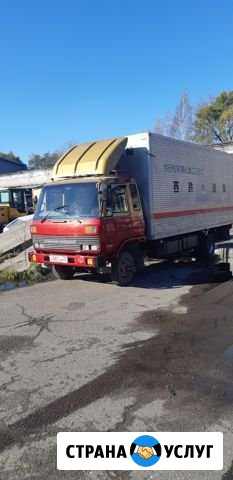 Грузовик 5 тонн, объем 32 куба, высота будки 2.6 м Комсомольск-на-Амуре - изображение 1